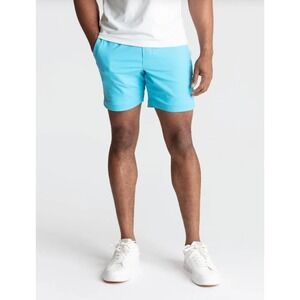 Birddogs Gym Shorts Bermuda Blue Lined Athletic Running Swim Mens Size Medium